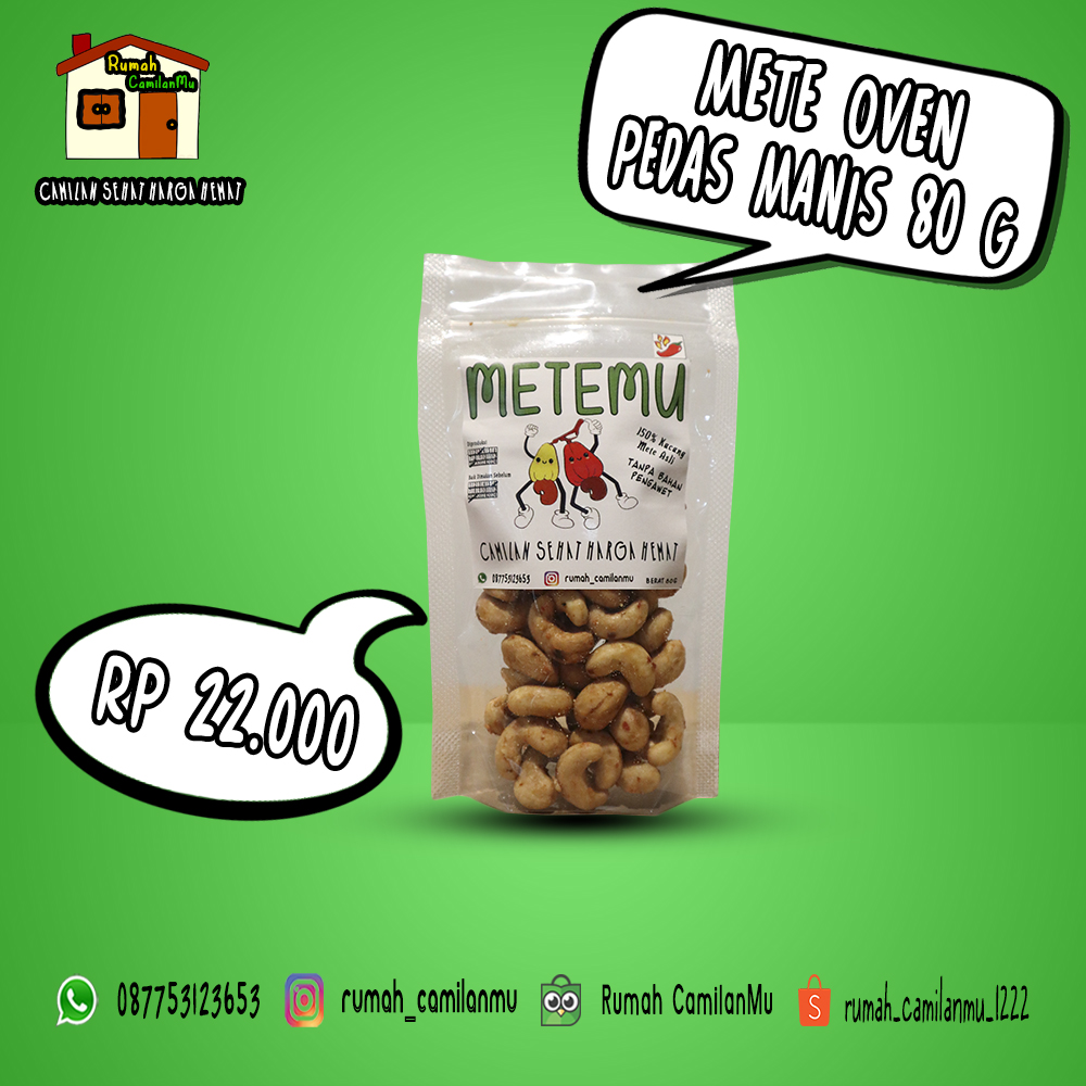 Kacang MeteMu Oven - Pedas Manis
