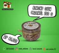 Kacang Si Almond Oven - Caramel Ukuran Toples